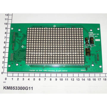 KM853300G11 KONE COP Red Dot Matrix Display Board